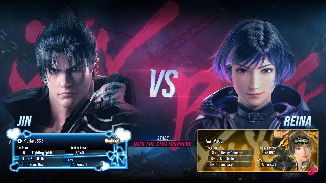 TEKKEN8 Madara_JLH 🆚 Wady ❗JIN vs REINA❗