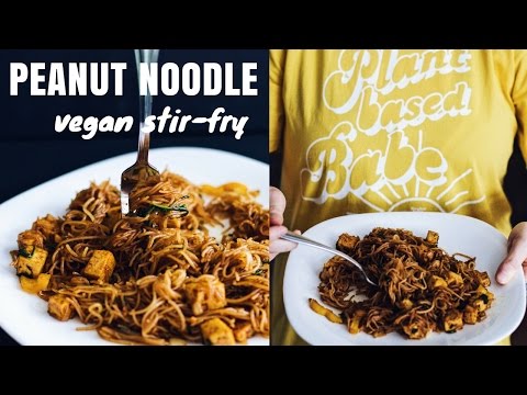 PEANUT NOODLE STIR-FRY