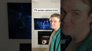 attempting the TV screen camera trick 📺 (ib: @CITIZENthea...