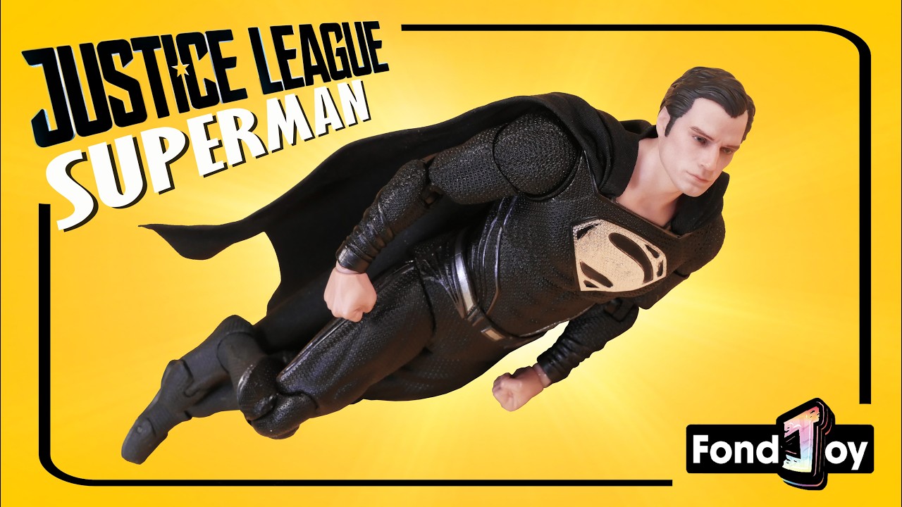 Костюм Супермена от Fondjoy, чёрный, версия 2