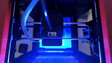 Flashforge finder stampante 3d timelapse  Space Invaders