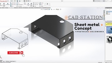 #how  to #flatten  #sheetmetals || #solidworks || #tutorial