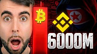 La VERDAD: HACKEAN BINANCE... pero Bitcoin SOLO CAE un -6%