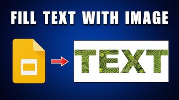 How to Fill Text With an Image in Google Slides 2025 | Create Photo Words