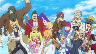 『4K-UHD』Hangyakusei Million Arthur 2nd Season - OP / Opening | Creditless | Lyrics [CC]