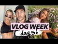 NEW DIOR BAG, LAUNCH PARTY IN DALLAS & TRAVEL TIPS! Vlog WeekDay 5 | Julia & Hunter Havens