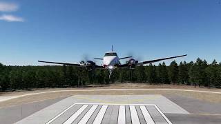 KINT Winston-Salem NC to KRBW Walterboro SC in X-Plane 12 King Air C90