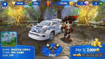 Beach Buggy Racing Daily Challenge #152 | McsKelly Shooting In Dino Jungle