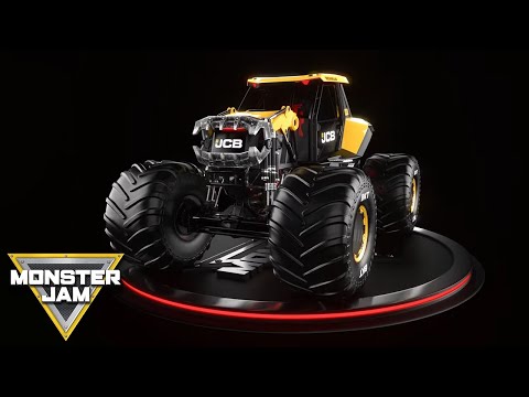 JCB DIGatron new Monster Jam truck - Turn Table