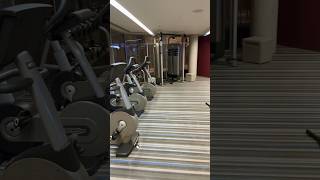 Aloft London Excel Hotel gym with fitness facilities for #fitness