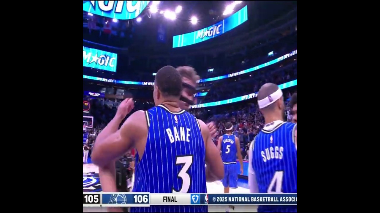 MAGIC HOLD ON TO WIN IT OVER THE HEAT ‼️ Franz Wagner leads the way with 32 PTS