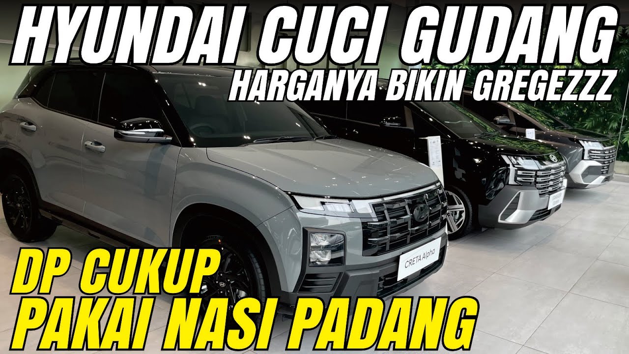 CRETA ALPHA TERBARU ADA! DP PAKE NASI PADANG ADA! CICILAN 2 JUTAAN JUGA ADA! SEMUA ADA DISINI