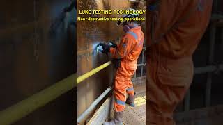 Non-destructive Testing Operations By LUKE NDT#nde #ndt #yoke #LUKE NDT #manufacturing#welding
