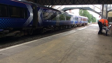 Class 170 departs Beverley