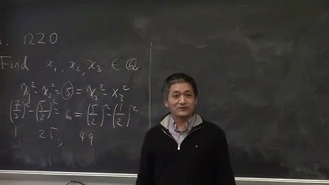 Congruent number problem and L-functions - Shouwu Zhang