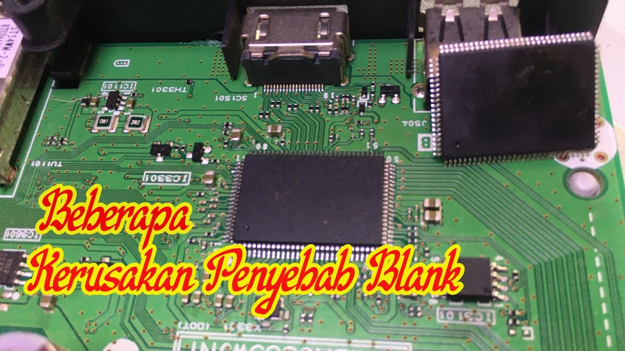 Tv Led Sharp Blank,Backlight Menyala No OSD Vlog#71