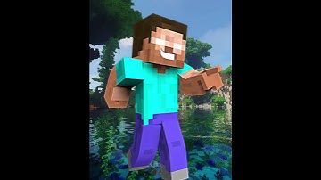 Herobrine VS Evil God #Minecraft #OmnipotentHerobrine #Herobrine #Short