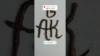 What's your name or first letter? Suggest me in comments I will make video#shorts #youtubeshorts