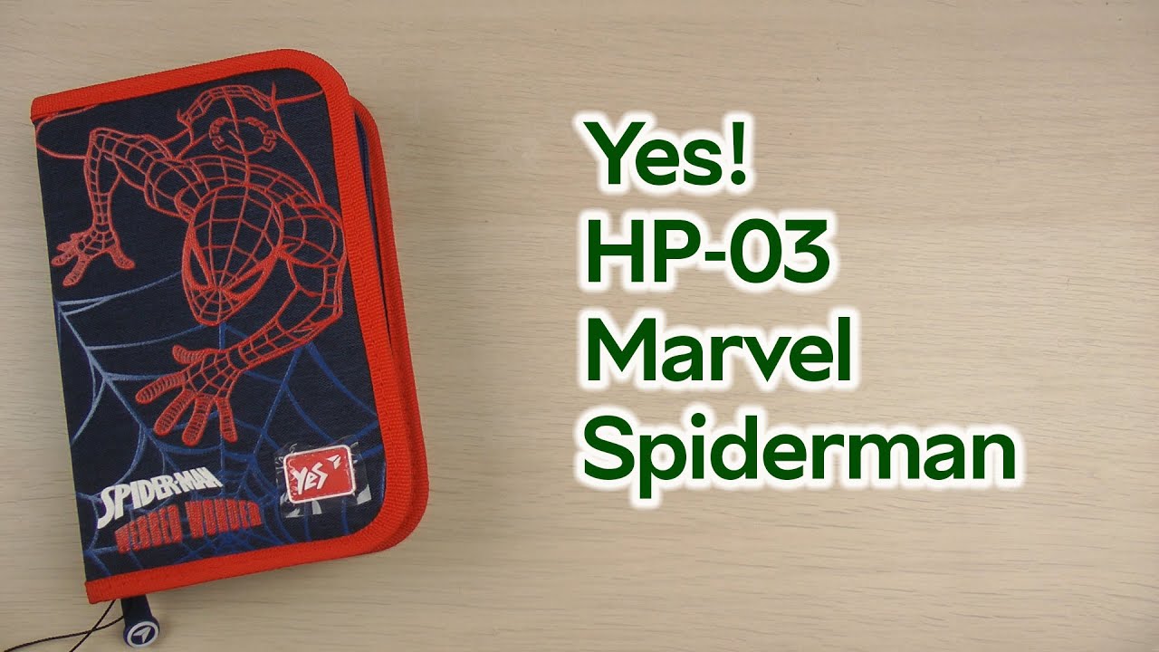 Розпаковка Yes! HP-03 Marvel.Spiderman Одинарний із клапаном