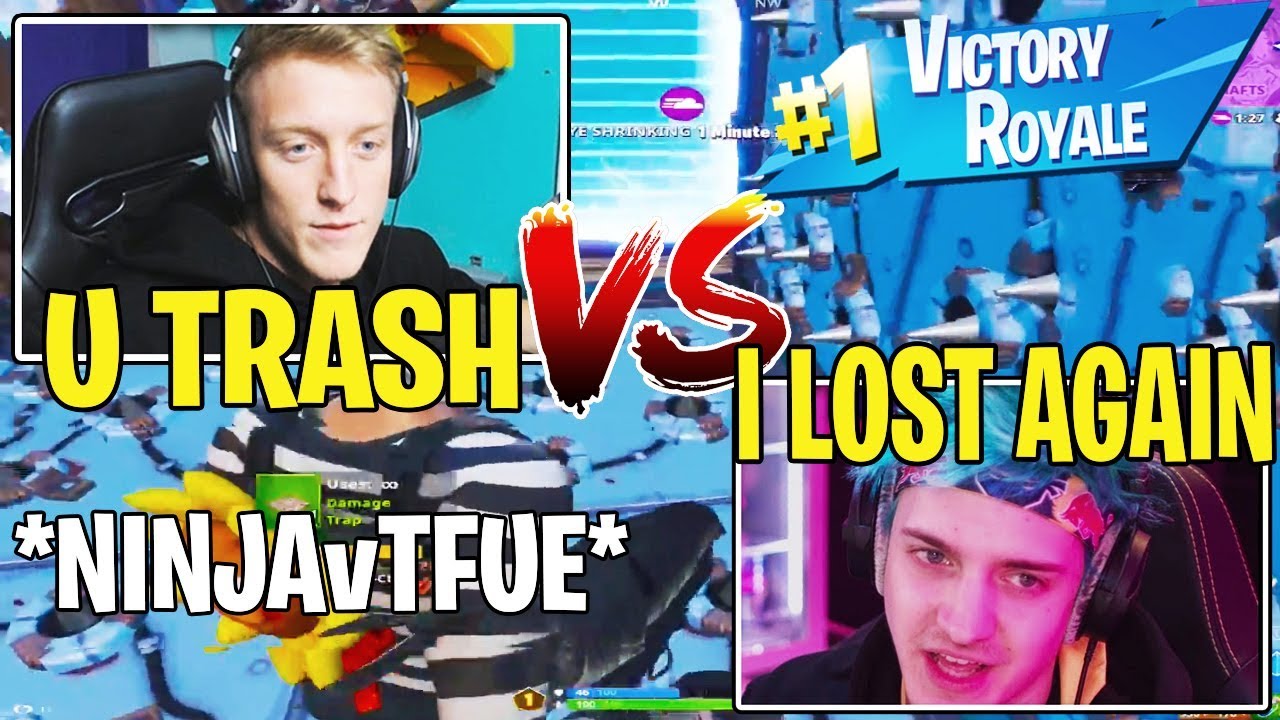 Tfue *TRAP KILLS* Ninja AGAIN in a Scrim Match Live on Stream!! (NINJA vs TFUE)