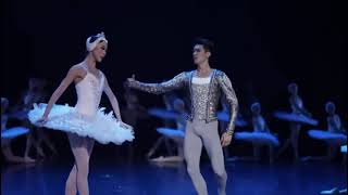 Graceful pointe ballet