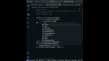 Linear Search in Python