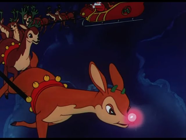 Cartún Réinfhianna Rudolph An Srón Dearg Rang 6/7 Rudolph An Fia
