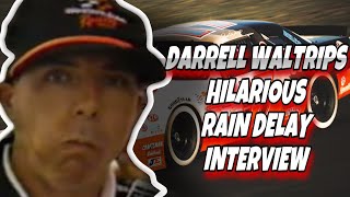 Celebrity Darrell Waltrip : rain delay Interview Profile