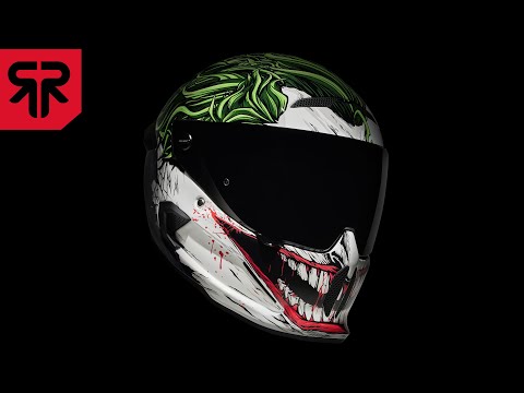 Ruroc ルーロックAtlas 4.0 ヘルメット - The Joker