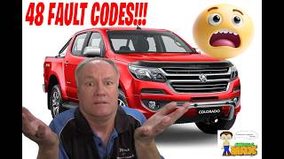 48 DTCs! Chevy Holden Colorado Customer Loaded The Parts Cannon........And Missed!