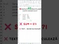 Excel NU calculează❓ Nu mai scrie ”kg” în celule ❌