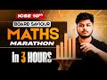 Complete Maths in 3 Hours 🤯 | ICSE Class 10 One Shot Marathon | ICSE 2026 | Part 1
