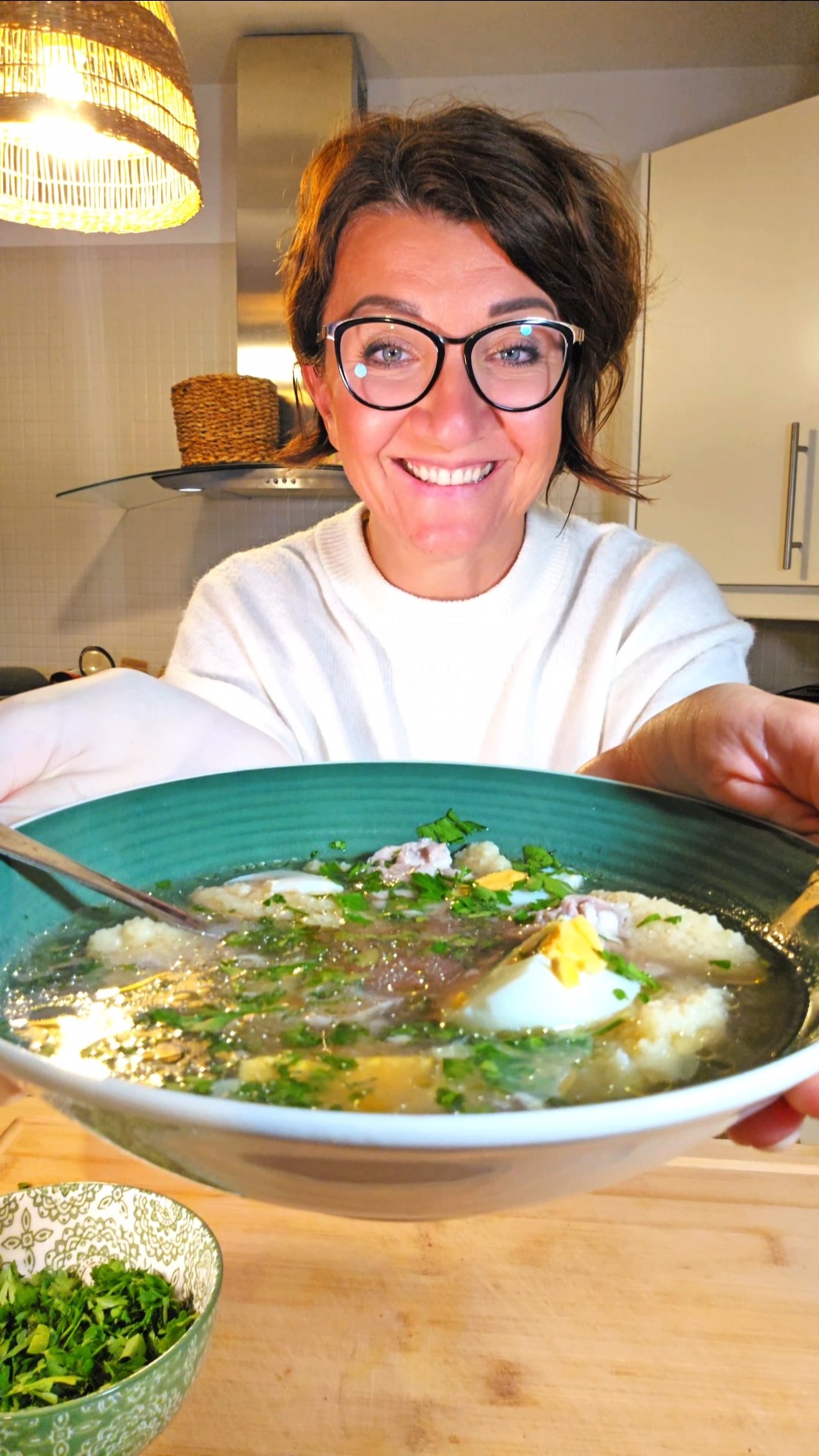 Hühnersuppe mit Grießklößchen - Rezept von meiner Mama aus Russland ...