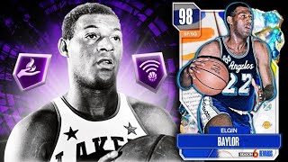 GALAXY OPAL ELGIN BAYLOR GAMEPLAY!! DON'T SLEEP ON ELGIN AS A 2 WAY SG IN NBA 2K24 MyTEAM!!