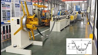 Omega Furring Hat Profile Roll Forming Machine