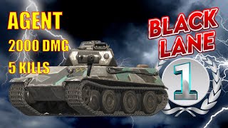 WOT BLITZ - AGENT - CLASS 1 - 2K DMG - 5 KILLS