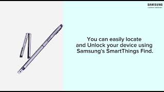 How to use Samsung smart Things Find Service to unlock your device