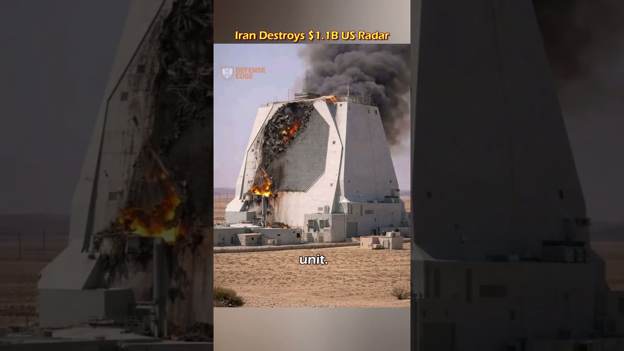 Иран уничтожил американский радар стоимостью 1,1 миллиарда долларов на базе в Катаре.