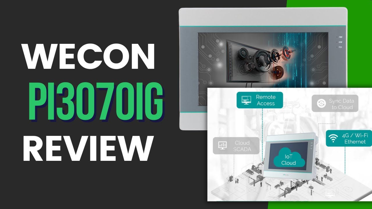 Recebi IHM Wecon PI3070ig para Testes e Impressões | INETEC