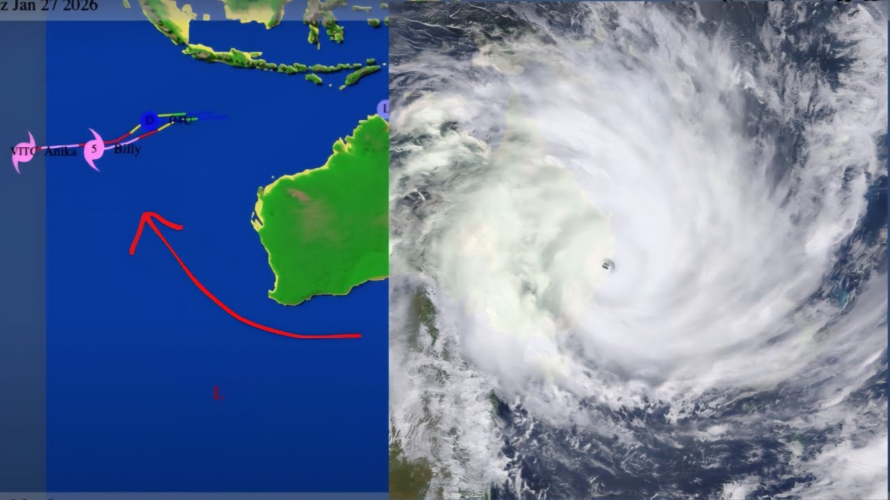 2025/2026 Australian Cyclone Season Simulation