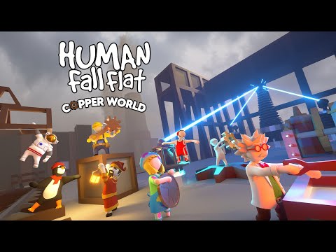 Human: Fall Flat COPPER WORLD Launch Trailer - OUT NOW on PC | Curve Games