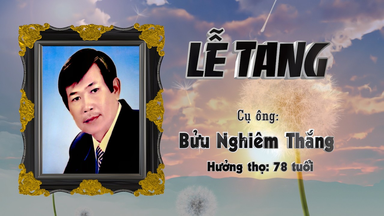 Lễ tang ông Bửu Nghiêm thắng