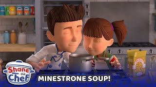 Shane the Chef - Shane & Izzy's Minestrone Soup! | Let's Get Cooking!
