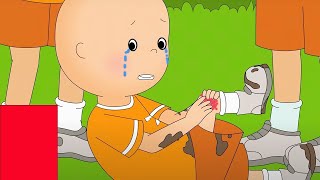 red card caillou wildbrain kids