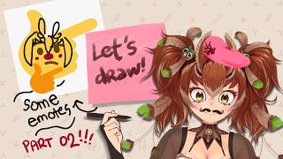 OMG we're affiliate now! so more emotes to draw!!