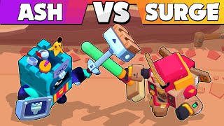 🧹 ASH vs SURGE 🧹 Pelea con Escobas 🧹 1vs1