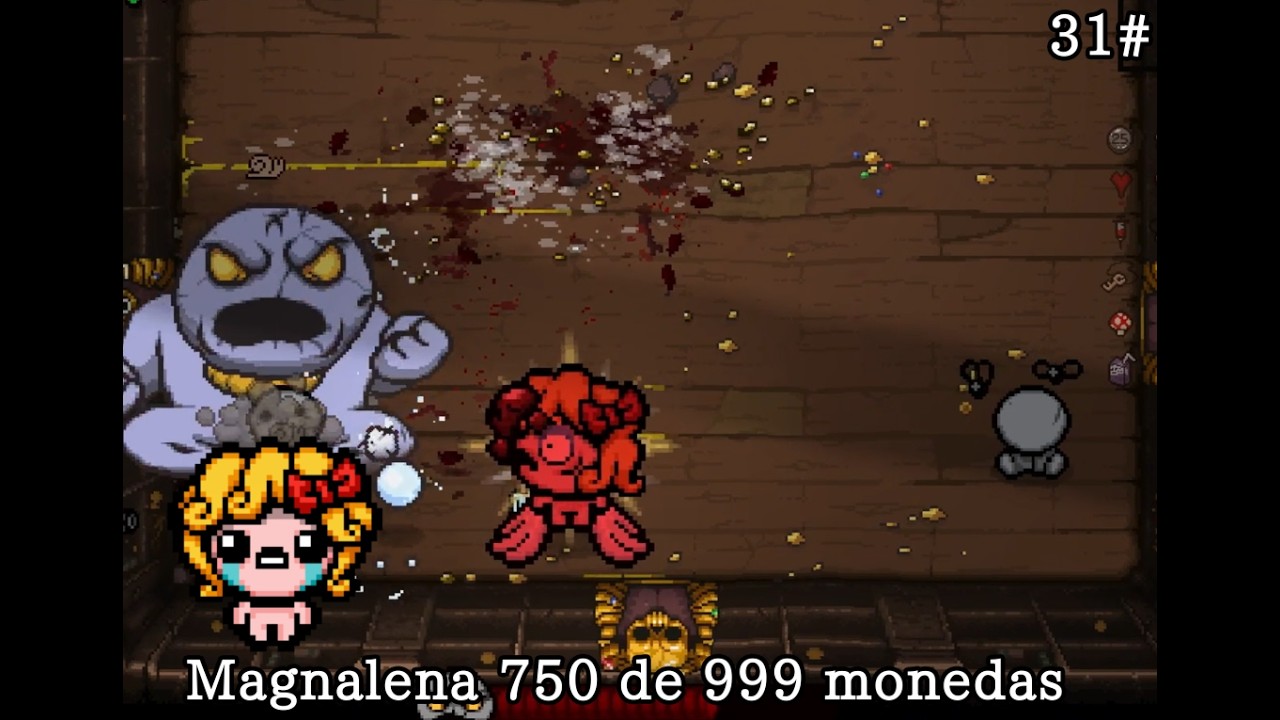Jugando a The Bindin of Isaac Repentace de 0 al Deadgod