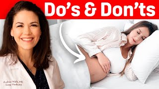 The ULTIMATE Guide To Sleeping While Pregnant (ft. Dr. Audrey Wells)