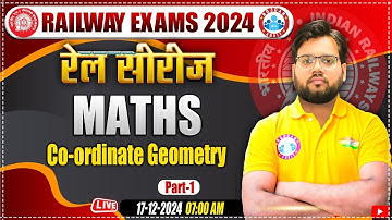 RRB Group D Maths Classes | Railway Maths Class | Coordinate Geometry | Railway Maths by Aakash Sir