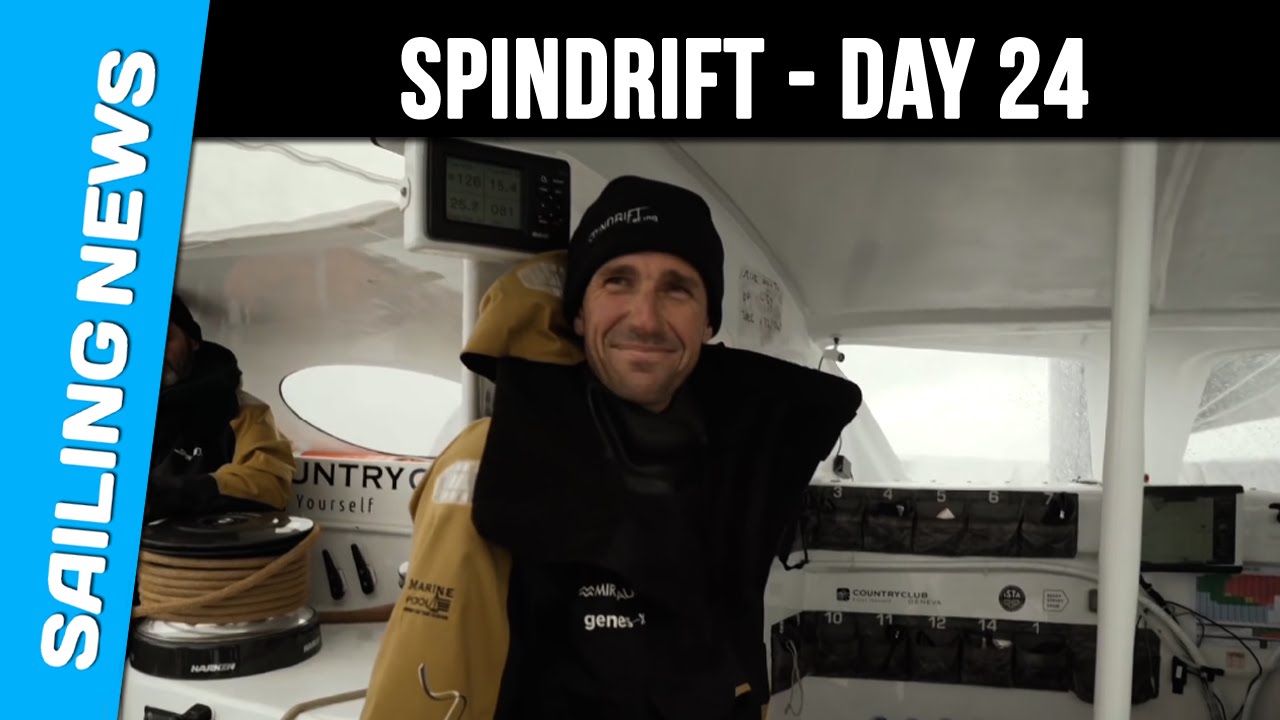 Spindrift - Jules Verne Trophy - Day 24 - Antimeridian